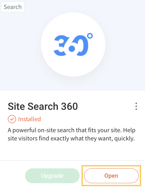 Site Search 360 app
