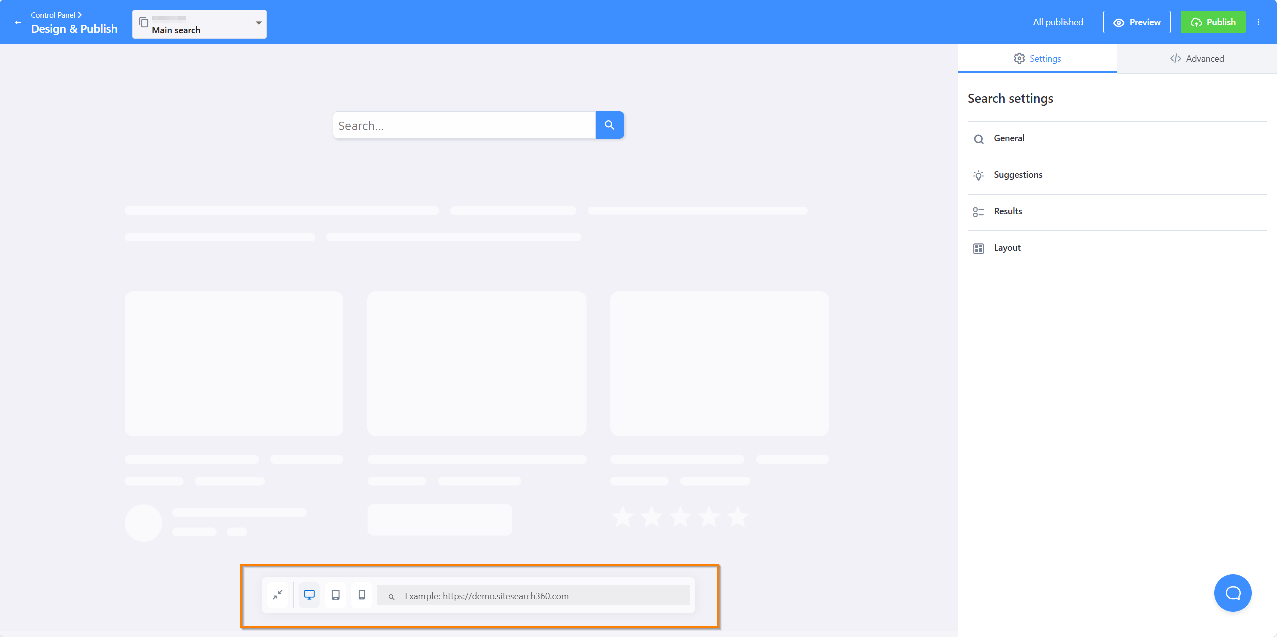 Finding existing search bar