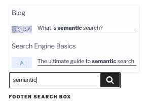 autocomplete search suggestions