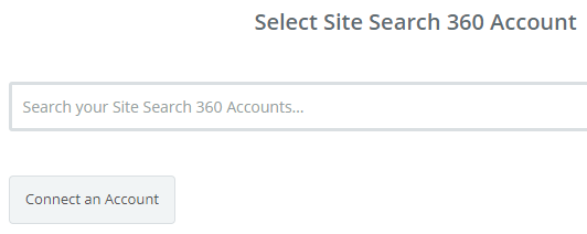 add site search 360 account to zapier